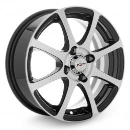 X`trike X-114 5.5x14 PCD4x100 ET35 Dia67.1 BK/FP Полировка